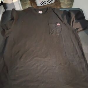 Wrangler Black Short Sleeve Tee with Pocket